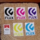 画像: FLUX BINDINGS（フラックス）　LOGO　Sticker(ロゴステッカー）(4)